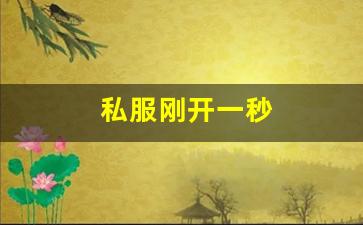 私服刚开一秒(刚开一秒单职业传奇sf) (3)