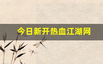 今日新开热血江湖网(最新热血江湖) (3)